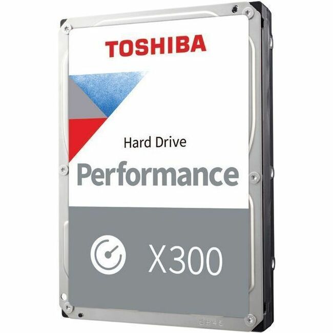 Toshiba X300 HDWR460XZSTA 6 TB Hard Drive - 3.5" Internal - SATA (SATA/600) - Conventional Magnetic Recording (CMR) Method - HDWR460XZSTA