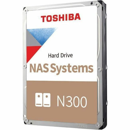 Toshiba N300 HDWG460XZSTA 6 TB Hard Drive - 3.5" Internal - SATA (SATA/600) - Conventional Magnetic Recording (CMR) Method - HDWG460XZSTA