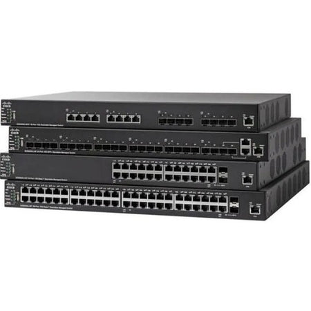 Cisco SX550X-16FT 16-Port 10G Stackable Managed Switch - SX550X-16FTK9NA-RF