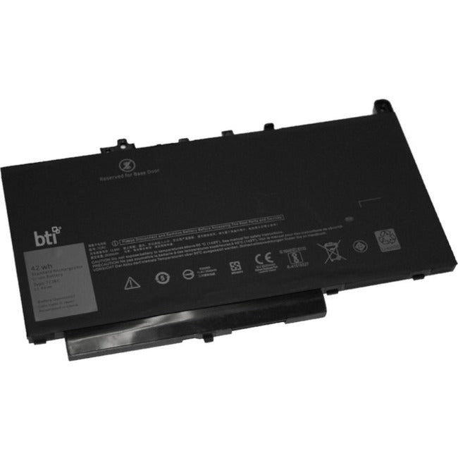 BTI 451-BBWS-BTI 10.4V 42WHR LI-ION BATTERY 049VTIP, 451-BBWS, 07CJRC, 7CJRC, 21X15, KNM09, 451-BBSW LATITUDE E7470 - 451-BBWS-BTI