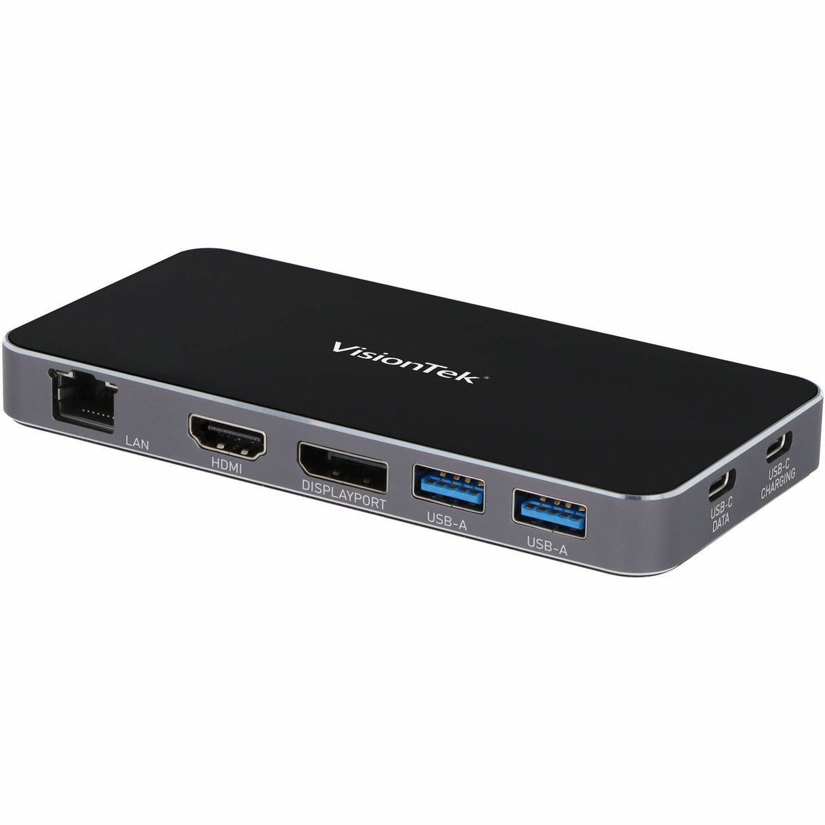 VisionTek VT400 - Dual Display USB-C Docking Station with Power Passthrough - 901469