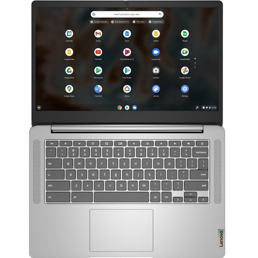 Lenovo-IMSourcing IdeaPad 3 CB 14M836 82KN0000US 14" Chromebook - Full HD - Octa-core (ARM Cortex A73 + Cortex A53) - 4 GB - 64 GB Flash Memory - English Keyboard - Arctic Gray - 82KN0000US