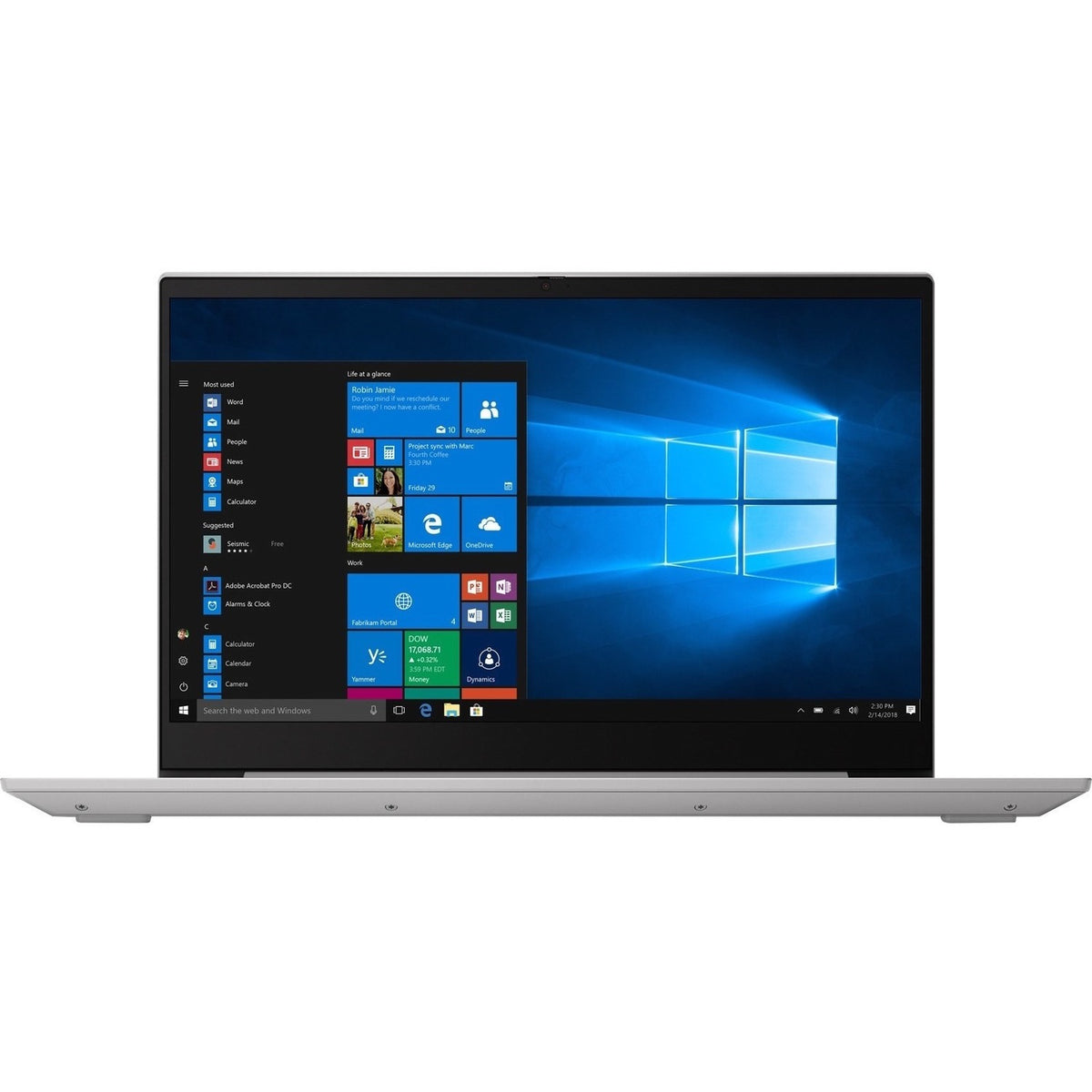 Lenovo-IMSourcing IdeaPad S340-15API 81NC0019US 15.6" Notebook - Full HD - AMD Ryzen 3 3200U - 8 GB - 256 GB SSD - English (US) Keyboard - Platinum Gray - 81NC0019US