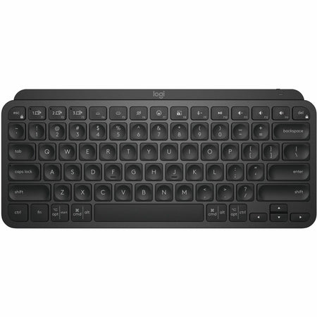 Logitech MX Keys Mini Minimalist Wireless Illuminated Keyboard, Compact, Bluetooth, Backlit, USB-C, Black - 920-010475