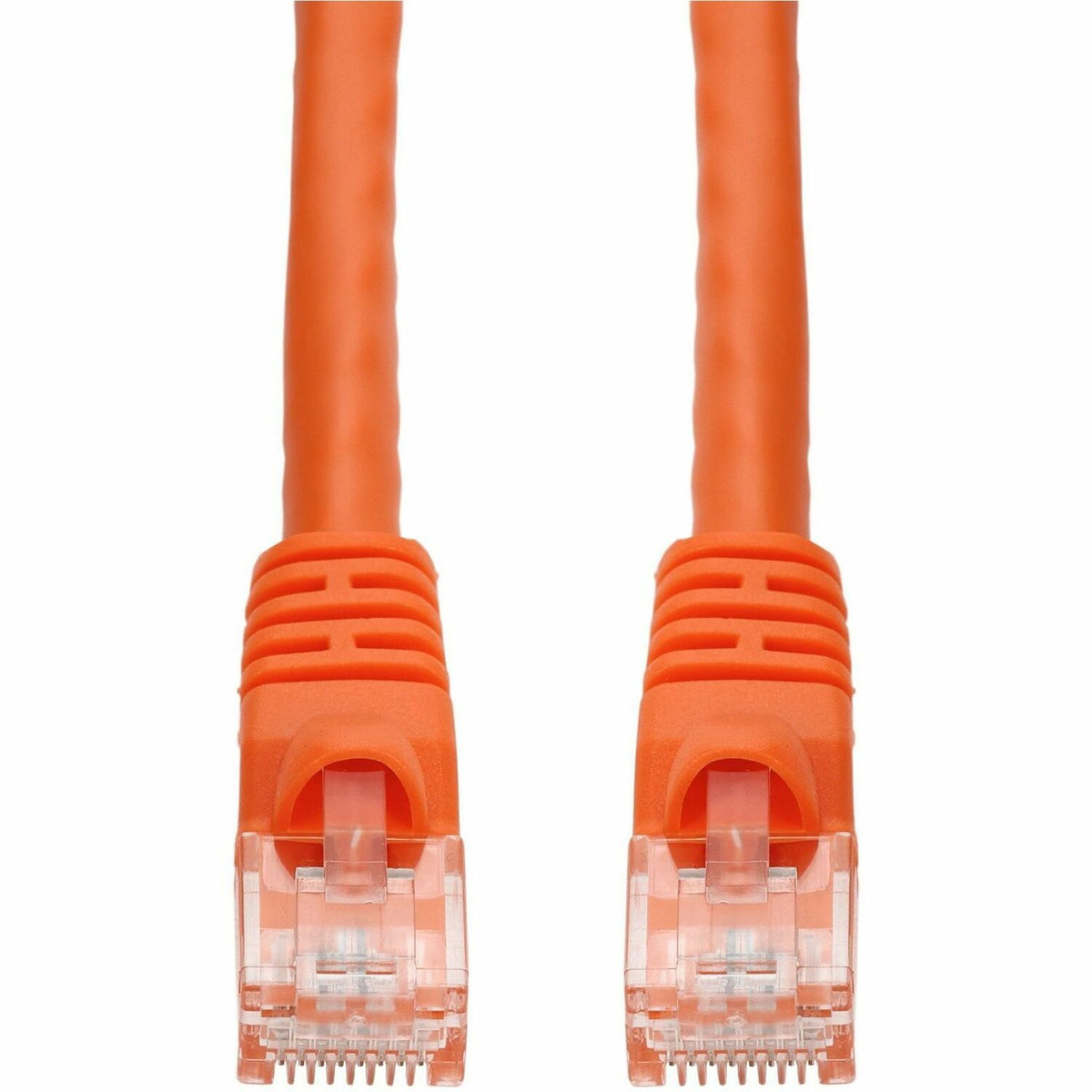 AddOn 35ft Orange CAT 6 PVC Ethernet Cable Snagless Bubble Boot RJ-45 M/M - ADD-35FCAT6-OE