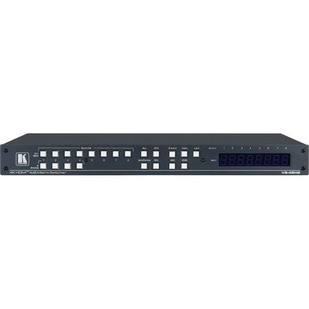 Kramer VS-48H2 4x8 4K HDR HDCP 2.2 Matrix Switcher with Digital Audio Routing - 20-00011630