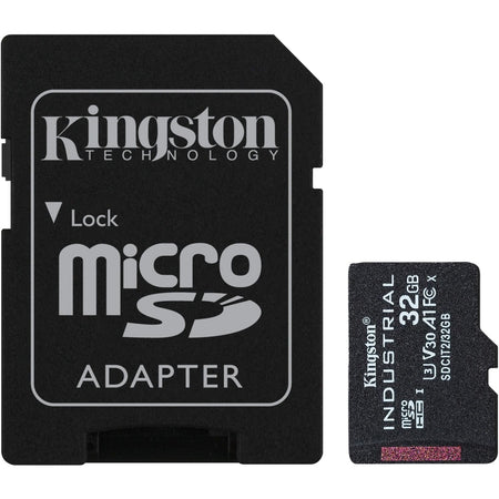 Kingston Industrial SDCIT2 32 GB Class 10/UHS-I (U3) V30 microSDHC - SDCIT2/32GB