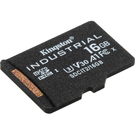 Kingston Industrial SDCIT2 16 GB Class 10/UHS-I (U3) V30 microSDHC - SDCIT2/16GBSP