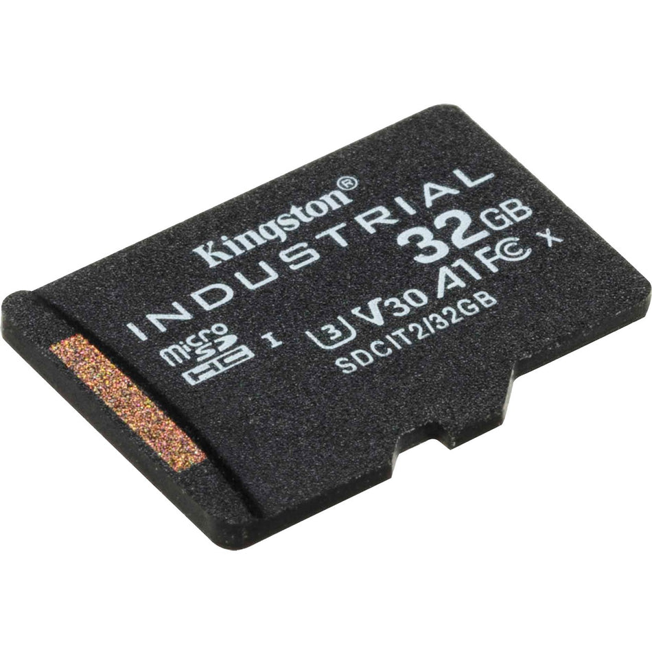 Kingston Industrial SDCIT2 32 GB Class 10/UHS-I (U3) V30 microSDHC - SDCIT2/32GBSP
