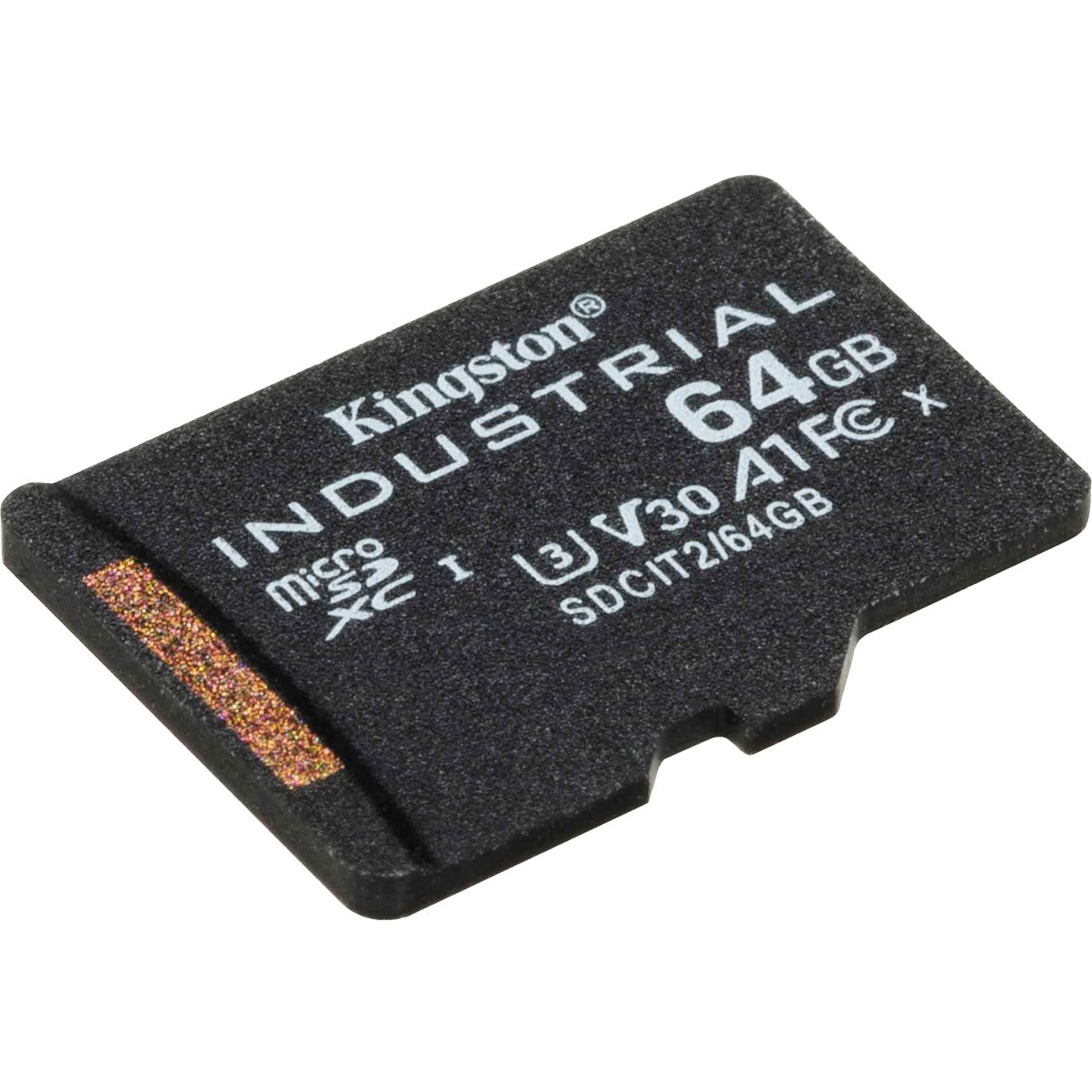 Kingston Industrial SDCIT2 64 GB Class 10/UHS-I (U3) V30 microSDXC - SDCIT2/64GBSP