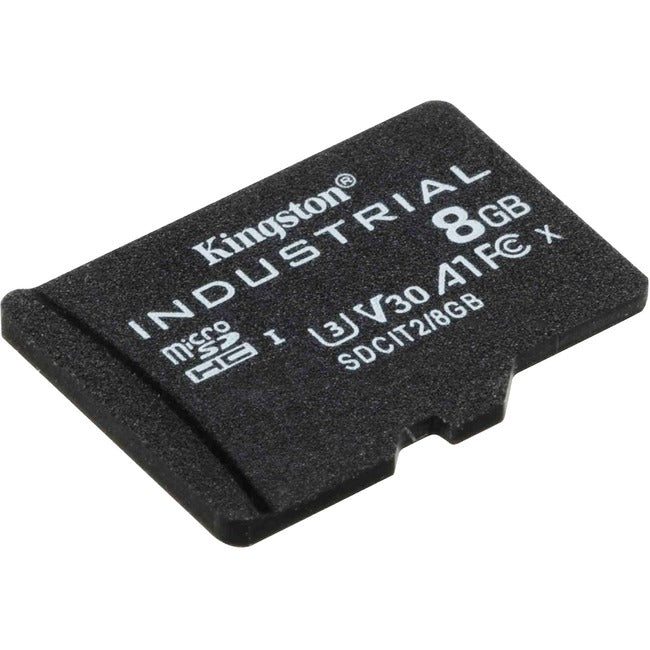 Kingston Industrial SDCIT2 8 GB Class 10/UHS-I (U3) V30 microSDHC - SDCIT2/8GBSP