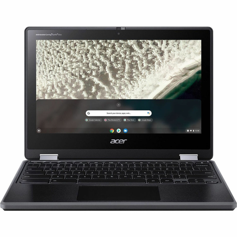 Acer Chromebook Spin 511 R753T R753T-C8H2 11.6" Touchscreen Convertible 2 in 1 Chromebook - HD - Intel Celeron N4500 - 4 GB - 32 GB Flash Memory - English (US) Keyboard - NX.A8ZAA.005