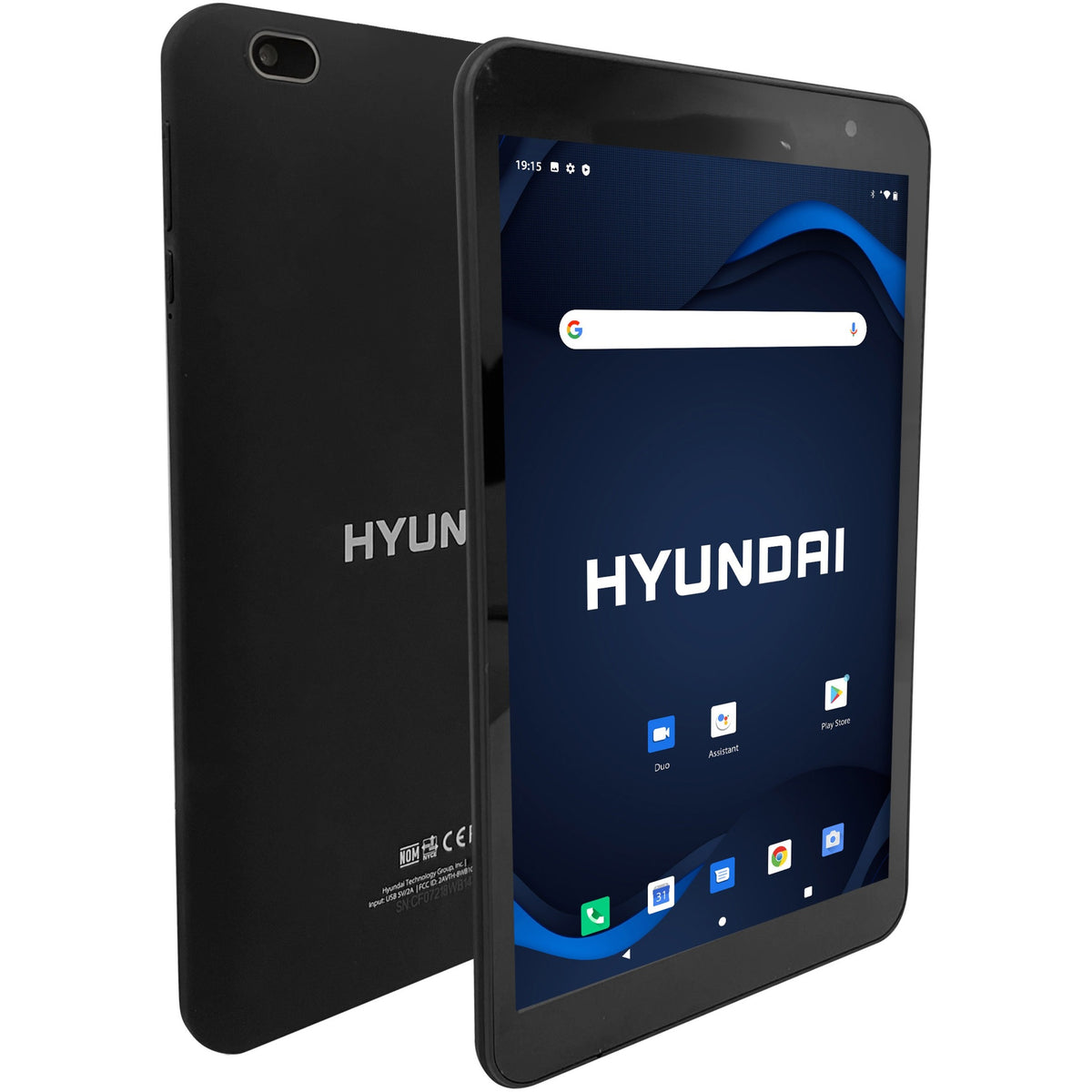 Hyundai HYtab Plus 8WB1, 8" HD IPS, Quad-Core Processor, Android 11 Go edition, 2GB RAM, 32GB Storage, 2MP/5MP, WiFi, Black - HT8WB1RBK02