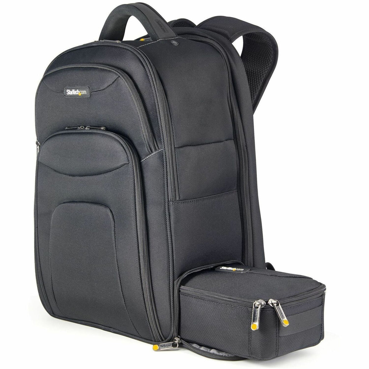 StarTech.com 17.3" Laptop Backpack w/ Removable Accessory Case, Professional IT Tech Backpack for Work/Travel/Commute, Nylon Computer Bag - NTBKBAG173