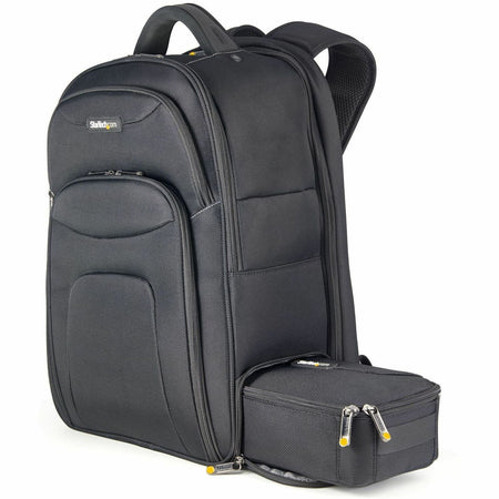 StarTech.com 17.3" Laptop Backpack w/ Removable Accessory Case, Professional IT Tech Backpack for Work/Travel/Commute, Nylon Computer Bag - NTBKBAG173