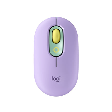 Logitech POP Mouse, Wireless Mouse with Customizable Emojis, SilentTouch Technology, Precision Scroll, Daydream - 910-006544