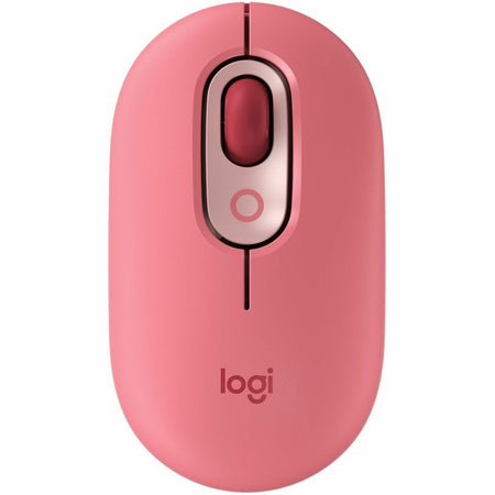 Logitech POP Mouse, Wireless Mouse with Customizable Emojis, SilentTouch Technology, Precision/Speed Scroll, Rose - 910-006545