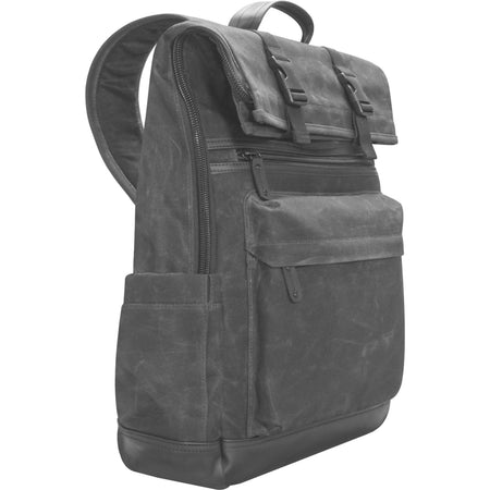 V7 Elite CBXT16-CANVAS Carrying Case (Backpack) for 15.6" to 16" Notebook - Black - CBXT16-CANVAS