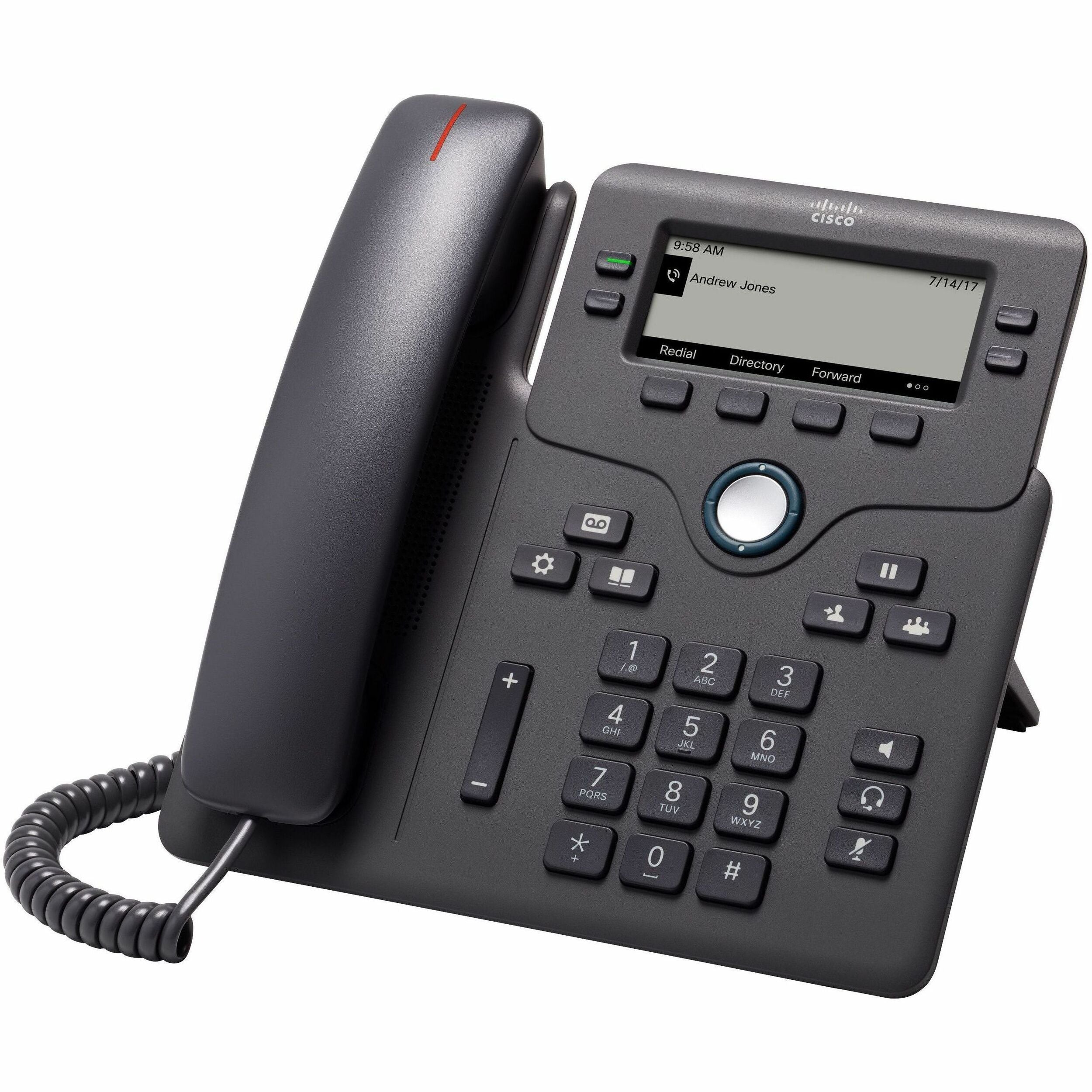 Cisco 6841 IP Phone - Refurbished - Corded - Corded - Wall Mountable - CP-6841-3PWNAK9-RF