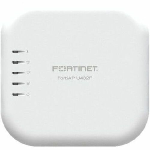 Fortinet FortiAP U432F Tri Band IEEE 802.11 a/b/d/e/g/h/i/j/k/n/r/v/w/ac/ax 9.68 Gbit/s Wireless Access Point - Indoor/Outdoor - FAP-U432F-I