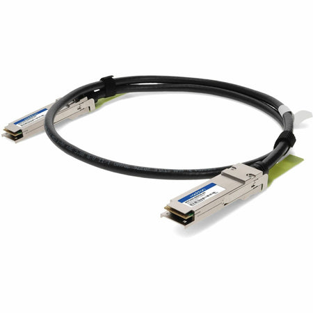 Mellanox MCP1650-H002E26 Compatible TAA Compliant 200GBase-CU QSFP56 Direct Attach Cable (Passive Twinax, 2m) - MCP1650-H002E26-AO