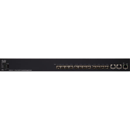 Cisco SX550X-12F 12-Port 10G SFP+ Stackable Managed Switch - SX550X-12F-K9NA-RF