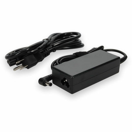 AddOn Asus CN62-G072U Compatible 65W 19V at 3.42A Black 5.5 mm x 2.5 mm Laptop Power Adapter and Cable - CN62-G072U-AA