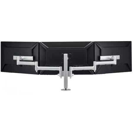 Atdec Modular Desk Mount for Monitor, Display Screen, Flat Panel Display, Curved Screen Display - Silver - AWMS-3-137S4-H-S