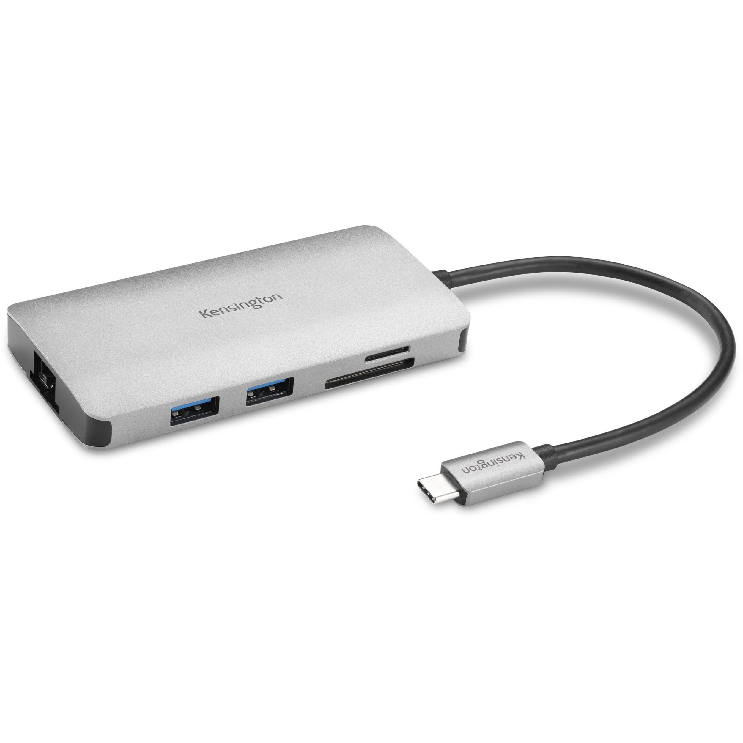 Kensington UH1400P USB-C 8-in-1 Driverless Mobile Hub - K33820WW
