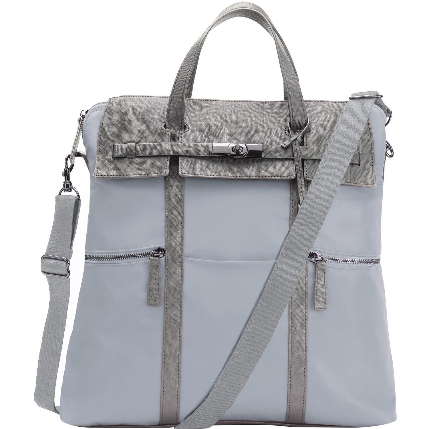 Francine Collection HighLine Carrying Case (Backpack/Tote) for 15" Notebook - Gray - FFB14GYHI