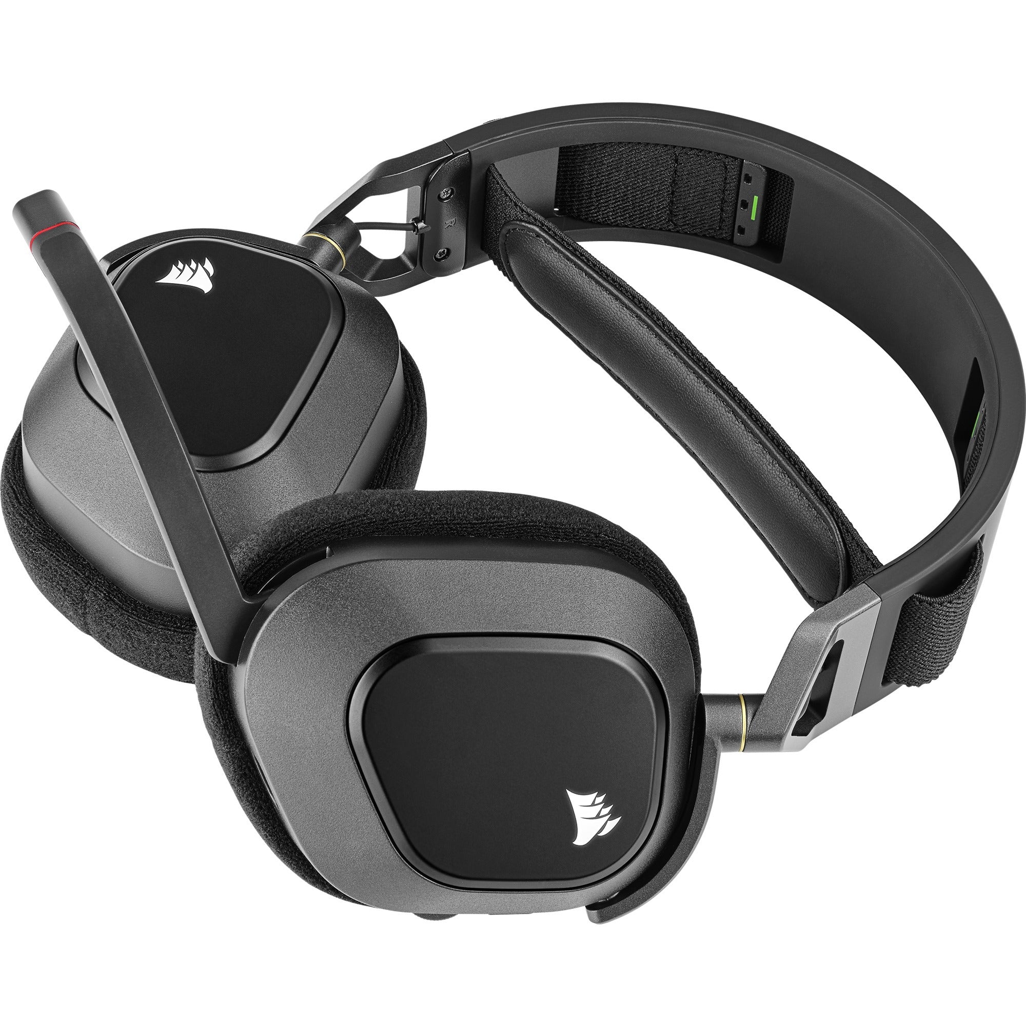 Corsair HS80 RGB WIRELESS Premium Gaming Headset with Spatial Audio - Carbon - CA-9011235-NA