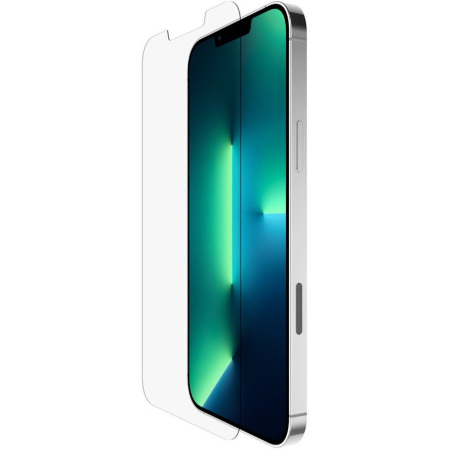 Belkin TemperedGlass Treated Screen Protector for iPhone 14 / iPhone 13 / iPhone 13 Pro Crystal Clear - OVA069ZZ