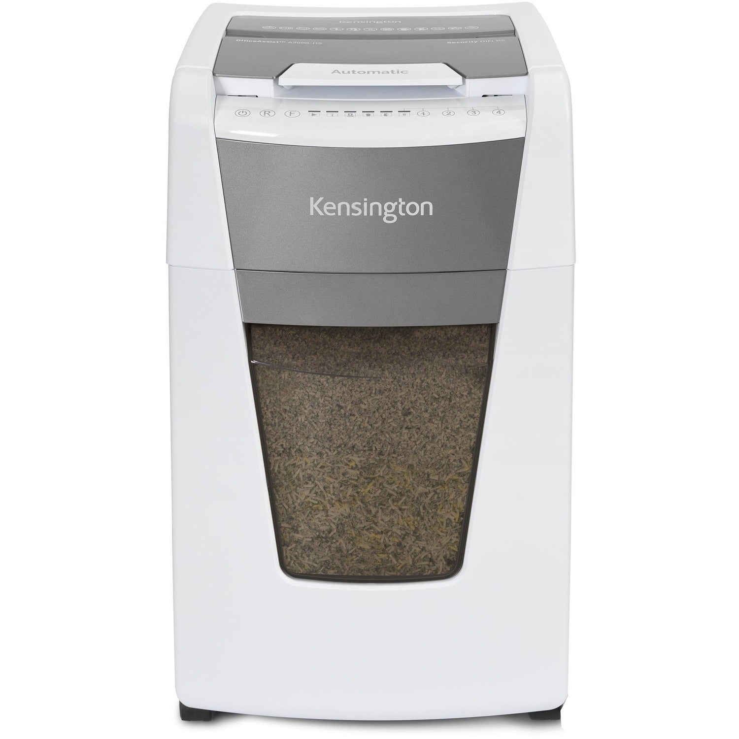 Kensington OfficeAssist Auto Feed Shredder A3000-HS Anti-Jam Micro Cut - K52051AM