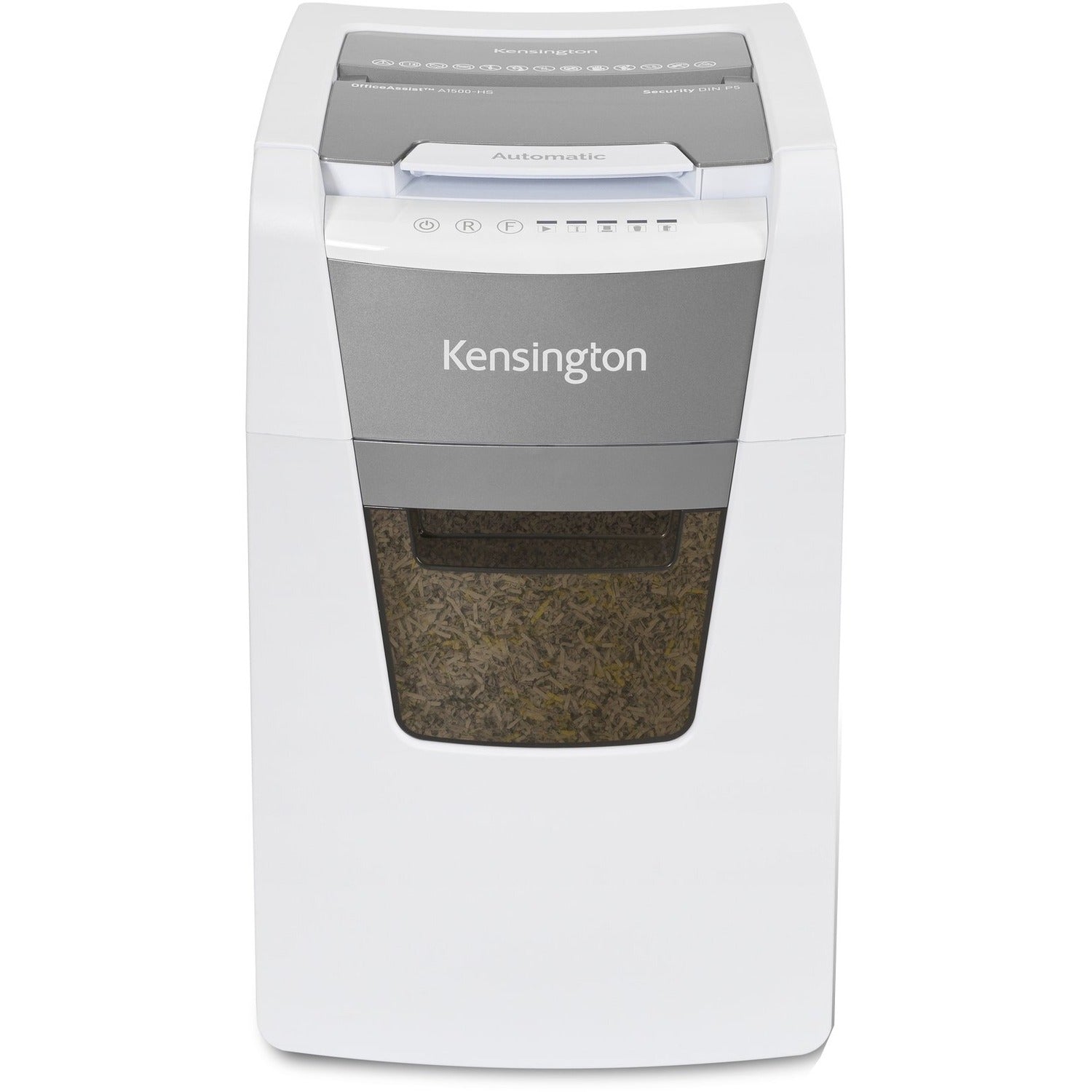 Kensington OfficeAssist Auto Feed Shredder A1500-HS Anti-Jam Micro Cut - K52050AM