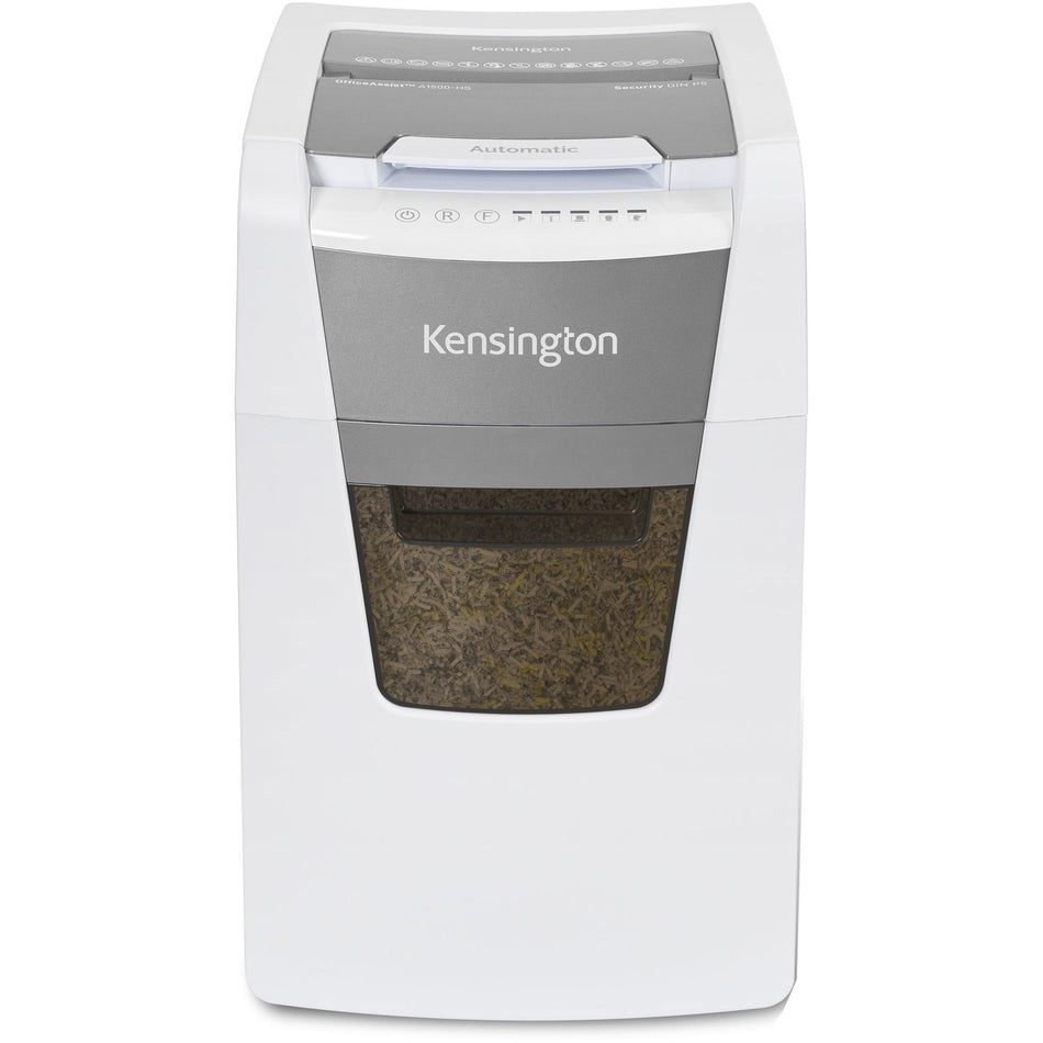 Kensington OfficeAssist Auto Feed Shredder A1500-HS Anti-Jam Micro Cut - K52050AM