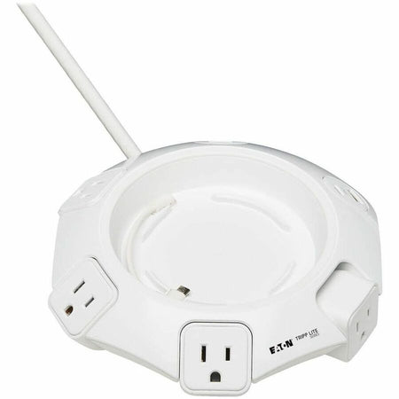 Eaton Tripp Lite Series Safe-IT Conference Power Surge Protector, 4 Rotating 5-15R Outlets, USB-C & 3 USB-A Ports, 10 ft. (3 m) Cord, Antimicrobial Protection - TLP410UCUFOAM
