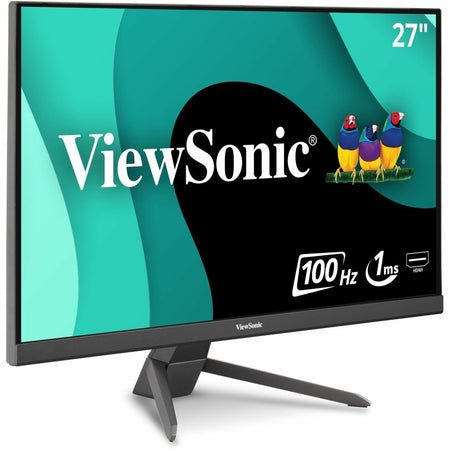 ViewSonic VX2767-MHD 27 Inch 1080p Gaming Monitor with 100Hz, 1ms, Ultra-Thin Bezels, FreeSync, Eye Care, HDMI, VGA, and DP - VX2767-MHD