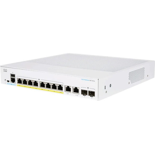 Cisco 250 CBS250-8P-E-2G Ethernet Switch - CBS250-8P-E-2G-EU