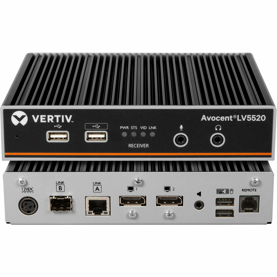 Vertiv Avocent LV5520 High-Performance KVM Extender | Receiver - LV5520R-400