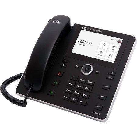 AudioCodes C450HD IP Phone - Corded - Corded - Wi-Fi, Bluetooth - Wall Mountable - UC-C450HDEPSG-DBW