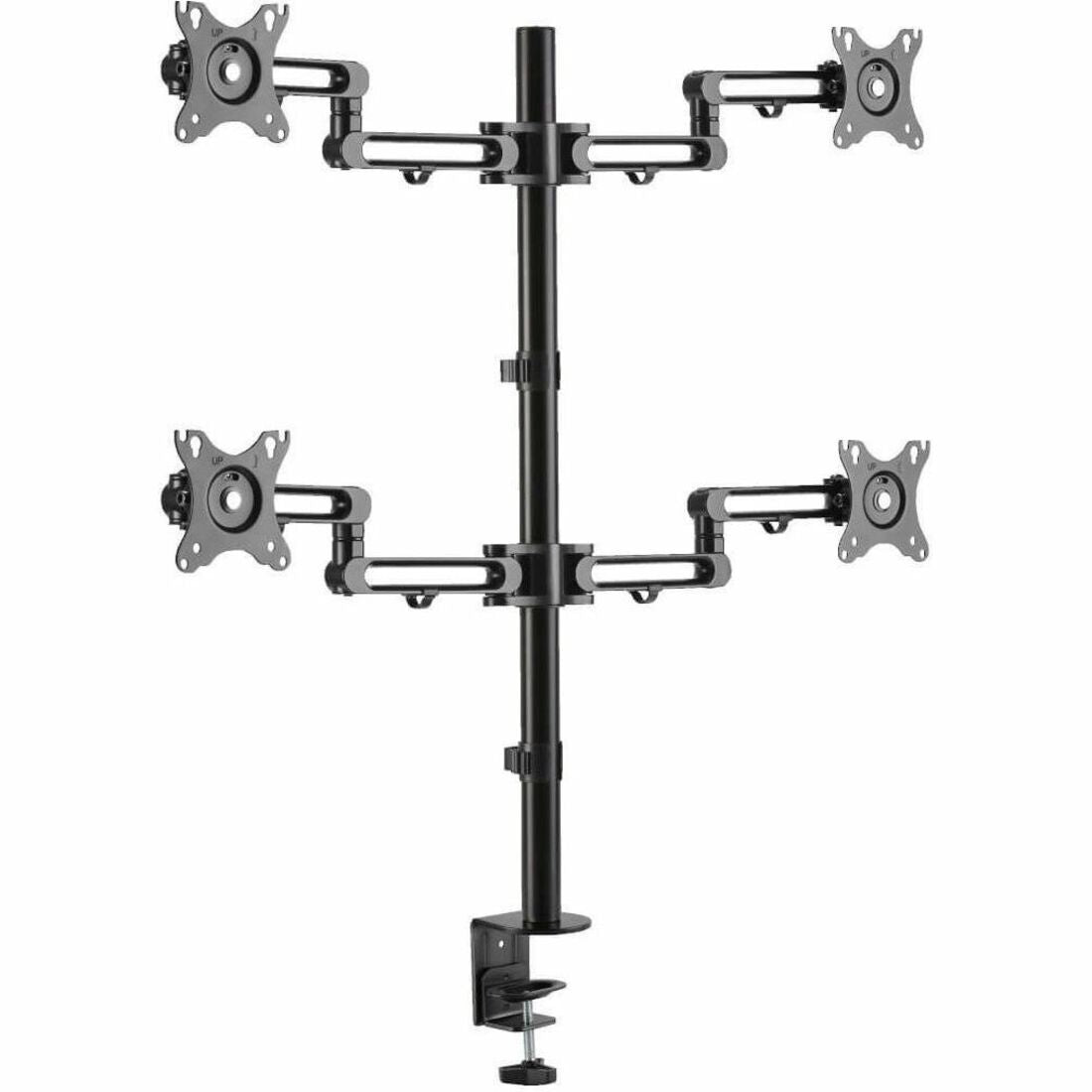 Eaton Tripp Lite Series Quad-Monitor Flex-Arm Desktop Clamp for 13" to 27" Displays - DDR1327SQFC-1