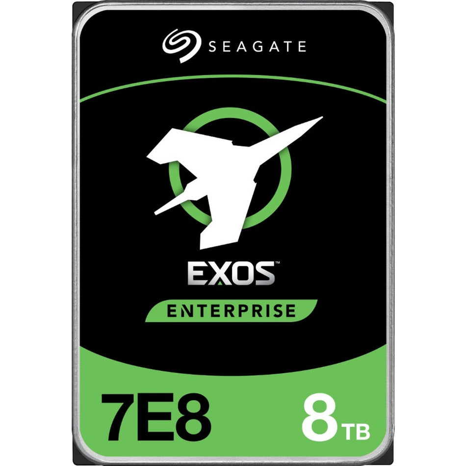 Seagate-IMSourcing Exos 7E8 ST8000NM002A 8 TB Hard Drive - Internal - SATA (SATA/600) - Conventional Magnetic Recording (CMR) Method - ST8000NM002A