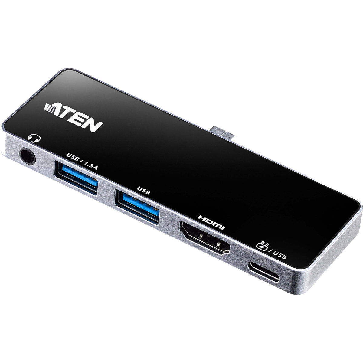 ATEN UH3238 USB-C Travel Dock with Power Pass-Through - UH3238