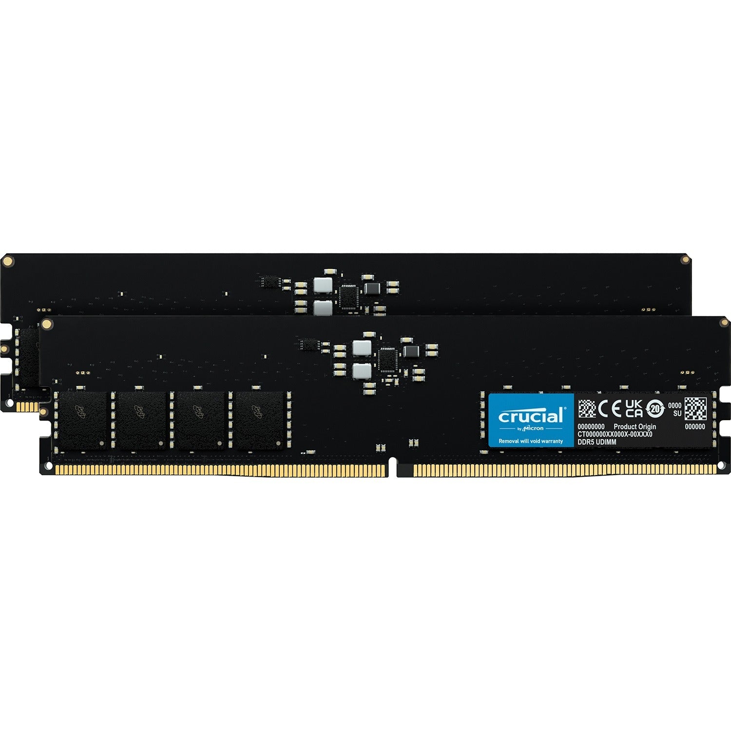 Micron 64GB (2 x 32GB) DDR5 SDRAM Memory Kit - CT2K32G48C40U5