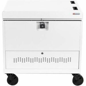 Bretford CUBE Toploader Cart with Caddies Pre-Wired - TVTL30CADUSB - TVTL30CADUSB-AW