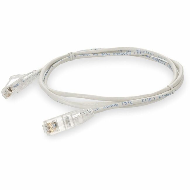 AddOn Cat.6 UTP Patch Network Cable - ADD-8FSLCAT6-WE