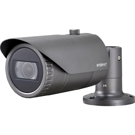 Wisenet QNO-6082R1 2 Megapixel HD Network Camera - Color - Bullet - Dark Gray - QNO-6082R1