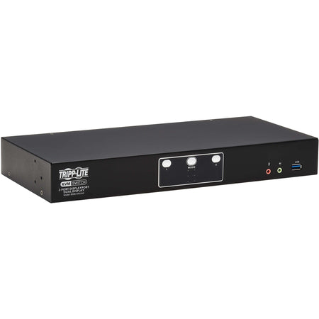 Tripp Lite by Eaton 2-Port DisplayPort Dual-Display KVM Switch - 4K 60 Hz, USB 3.2 Gen 1, HDCP 2.2, USB Sharing - B006-DP2UA2