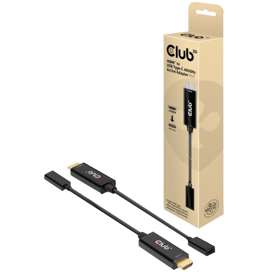 Club 3D HDMI to USB Type-C 4K60Hz Active Adapter M/F - CAC-1333