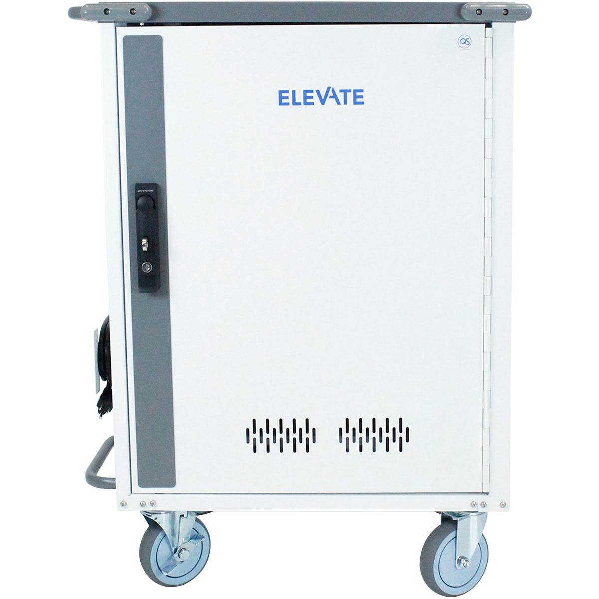 JAR Systems Elevate Charging Cart with 2x 16-Port USB-C Quick-Sense Hubs - MC-6032-USBC